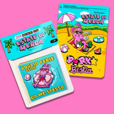 Sticker Pack - Estate di merda edition