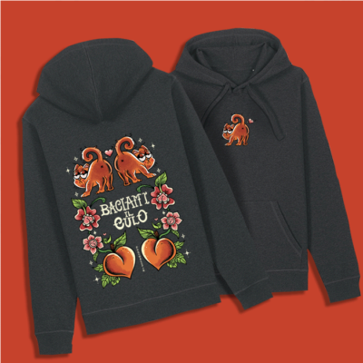Hoodie <b>Baciami il culo</b>