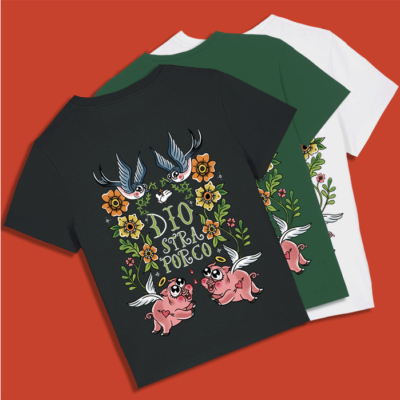 T-shirt <b>Diostraporco</b>